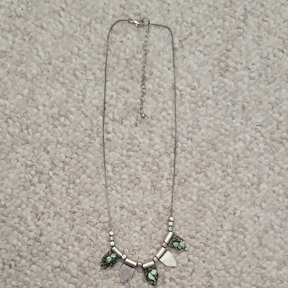 Silver & Turquoise Necklace